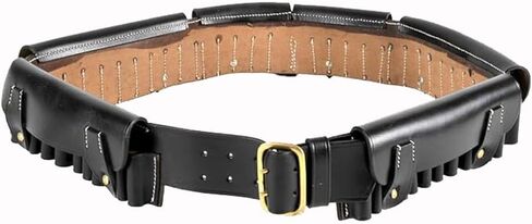 British Victorian Era Martini-Henry P-1882 Brown Leather Ammunition Bandolier - 50 Round Capacity in Saudi Arabia