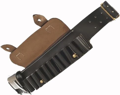 British Victorian Era Martini-Henry P-1882 Brown Leather Ammunition Bandolier - 50 Round Capacity in Saudi Arabia