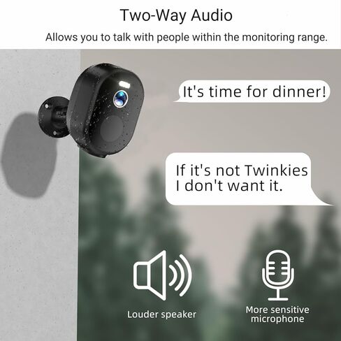 Rraycom 5G/2.4Ghz WiFi Security Cameras Wireless Outdoor, 2K Battery Powered Cameras for Home Security with AI Motion Detection,Spotlight,Color Night Vision,2-Way Audio,Waterproof,Work w Alexa in Saudi Arabia