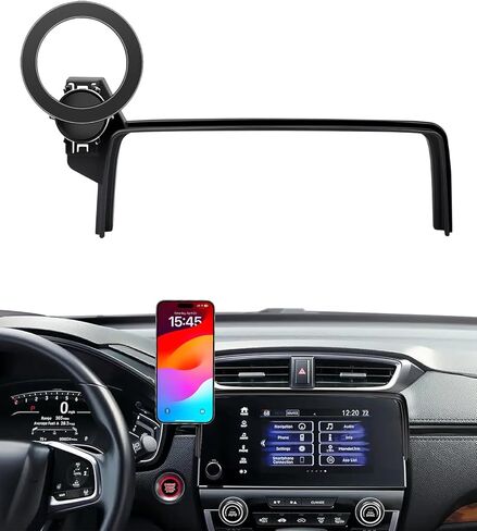 حامل هاتف مغناطيسي Hesanzol لسيارة Honda Civic 2026 2025 2024 2023 2022 [شاشة الجيل الحادي عشر 7/9 بوصة] حامل هاتف السيارة لشاشة اللمس Civic Hatchback Sedan، متوافق مع MagSafe in Kuwait