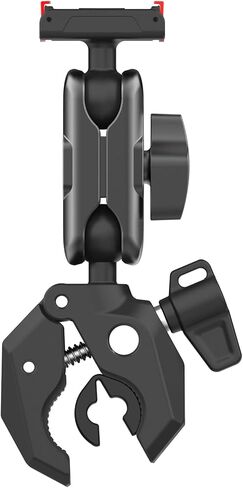 Osmo Nano Action 6 Motorcycle Bike Handlebar Mount, Magnetic Quick Release Heavy Duty Super Clamp Roll Bar/Tube/Pipe/Rail/Flex Jaw Gripper for DJI Nano Osmo 6 Mounts Accessories in Kuwait