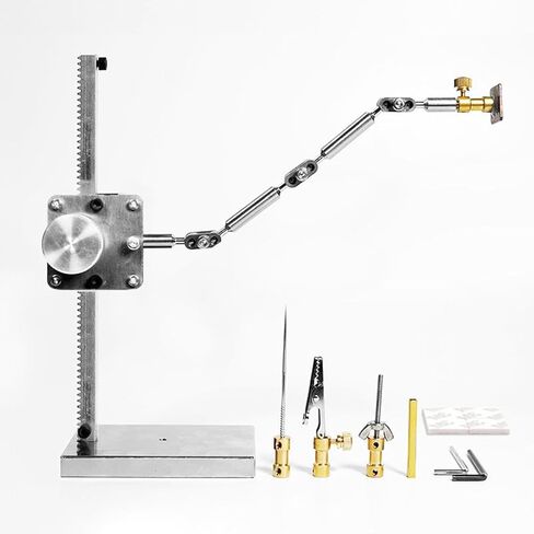 Stop Motion Animation Winder Rig System with Vertical & Horizontal Rails, Stop Motion Armature Kit for Animators, Photography, Claymation and Creative Projects, Includes 5 Connectors (26cm) in Kuwait