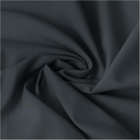 Cotton Polyester Fabric by The Yard, 57" Wide Broadcloth Soft Lightweight & Breathable Material for Lining, Sewing, DIY (Red, 1 Yard) in Saudi Arabia