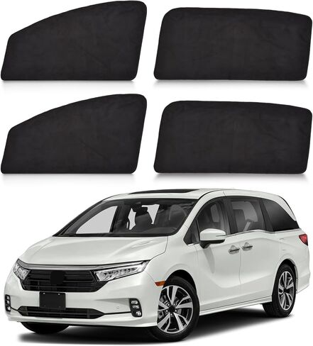 ZATOOTO ظلال نافذة السيارة مناسبة خصيصًا لسيارة Toyota Corolla 2019-2024 4 أغطية نوافذ السيارة مع حماية 100٪ من الأشعة فوق البنفسجية وعزل حراري كامل للخصوصية المعتمة للسفر العائلي وسلامة الأطفال والحيوانات الأليفة in Kuwait