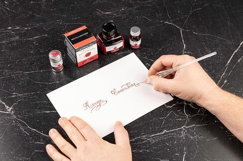 حبر قلم النافورة العسكري - 1 قصدير من 6 خراطيش - روج كاروبير in Kuwait