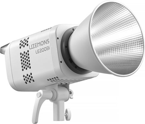 Godox Litemons ثنائي اللون LED Monolight (أسود) 320 وات، 2800–6500 كلفن، CRI/TLCI 98، حامل Bowens، DMX والتحكم في التطبيقات، NFC، يتضمن عاكس (LE300Bi) in Kuwait