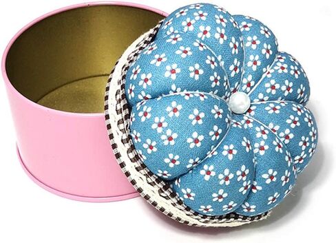 Pumpkin Shaped Needle Pin Cushion with Storage Box Needlework Mat for DIY Craft Embroidery Sewing Underwear Drawer Organizer in Saudi Arabia