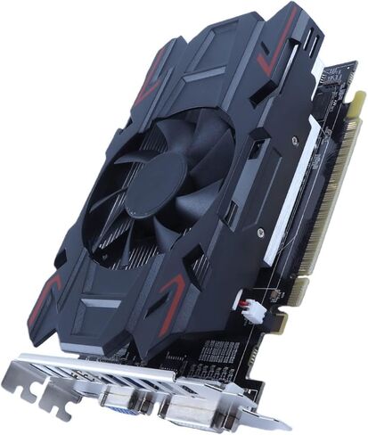 بطاقة رسومات الألعاب HD6770، 4 جيجابايت DDR5، مروحة تبريد مستقلة، PCI Express 2.0 16X، DVI، VGA، DirectX 11، لـ 10 8 8.1 7، لـ Vista، لـ Linux، Freebsd x86 (HD6770 4GB) in Kuwait
