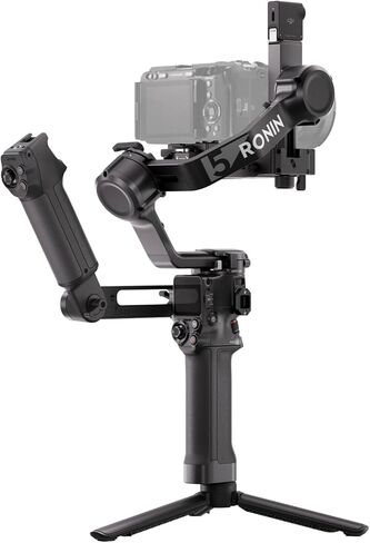 مجموعة DJI RS 5، مثبت جيمبال لكاميرا Canon/Sony/Panasonic/Nikon/Fujifilm، تتبع ذكي، مقبض حقيبة إلكتروني، مقابض ضبط دقيقة، مؤشر Z-Axis الجديد in Kuwait