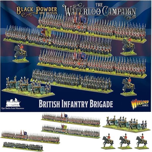 تم تسليم Wargames - ألعاب Warlord Games Black Powder Epic Battles Waterloo: لعبة حرب بونابرت الفرنسية in Saudi Arabia