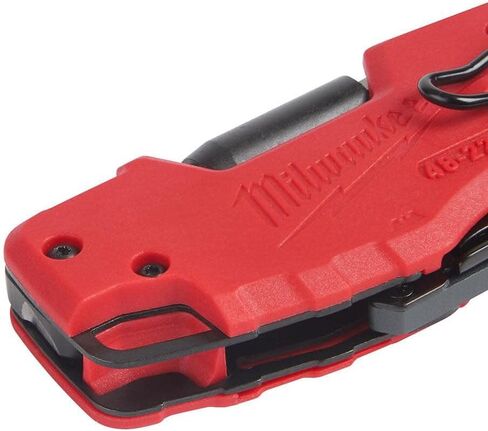 Milwaukee FASTBACK Compact Knife, and FASTBACK 6-in-1 Folding Utility Knives, w/Blade (knife 2pack) Red-black in Saudi Arabia