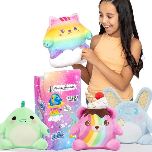 Moriah Elizabeth 11 "Blob Universe Mystery Mystery Plush ، قناة YouTube Craft ، 1 من 4 من 4 ، مفاجأة قابلة للضرب ، Merch الرسمية in Saudi Arabia