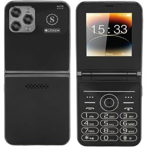 PUSOKEI 2G Flip Cell Phone, 2.6 HD Display, Big Buttons, Clear Sound, High Resolution Camera, Built in LED Flashlight, Mobile Phone with 1400mAh Battery for Seniors (Violet) in Kuwait