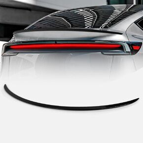جناح خلفي مناسب لـ 2025 2026 Tesla Model Y Juniper (قياسي، ممتاز، وأداء)، ABS OEM نمط الذيل الجذع والشفة الجناح ملحقات المظهر الرياضي أسود لامع in Kuwait