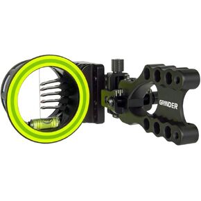 Spot Hogg Grinder MRT with Micro Adjust | 5 Pin Bow Sight | Right/Left Handed | Pin Size .01/.019/.029 | Made in The USA in Kuwait