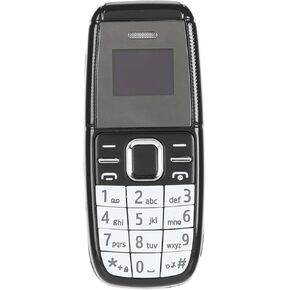 هاتف محمول صغير غير مقفل، 2G GSM BT أصغر هاتف خلوي مع بطاقة SIM مزدوجة، مشغل موسيقى للجيب منخفض الإشعاع مع مغير صوت للمراهقين والأطفال وكبار السن (رمادي) in Kuwait