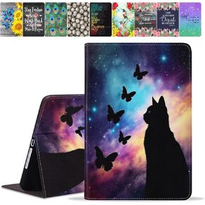 حافظة لجهاز Samsung Galaxy Tab A 10.1 بوصة إصدار 2019 (الطراز: SM-T510/T515/T517)، غطاء حامل من جلد البولي يوريثان الفاخر مع خاصية النوم التلقائي، حصان الجري in Kuwait