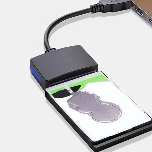 محول USB3.0 سريع السرعة إلى SATAs حاوية محرك أقراص ثابتة خارجي مقاس 2.5 بوصة للنسخ الاحتياطي للبيانات in Saudi Arabia