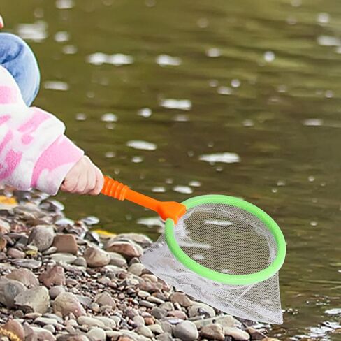 10 PCS Mini Catcher Nets ، Butterfly Bug Net للأطفال ، للطلاب الذين ينطلقون في الربيع أداة التعلم المبكر in Saudi Arabia