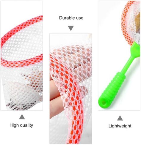 10 PCS Mini Catcher Nets ، Butterfly Bug Net للأطفال ، للطلاب الذين ينطلقون في الربيع أداة التعلم المبكر in Saudi Arabia