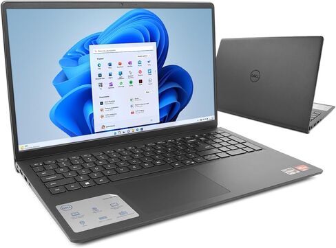 كمبيوتر محمول للأعمال Dell Inspiron 15 بشاشة تعمل باللمس، شاشة 15.6 بوصة FHD مضادة للتوهج، AMD Ryzen 7 7730U، ذاكرة الوصول العشوائي 16 جيجابايت + 1 تيرابايت SSD، AMD Radeon Graphics، Windows 11 Pro، Copilot AI PC، Wi-Fi، HDMI، كاميرا ويب in Kuwait