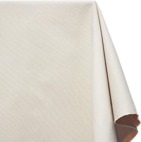 Cotton Duck #4 (24.1 oz) Canvas 60" Hypoallergenic Heavy Duty Fabric by The Yard - Natural in Kuwait