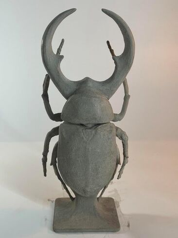Sculptcoat Soapstone-طلاء فرشاة تشبه الحجر للمطبوعات ثلاثية الأبعاد والحرف والمنحوتات | (Soapstone Gray) in Kuwait