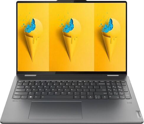Lenovo Yoga 7 2-in-1 Laptop 16" WUXGA IPS Touch (Glossy Anti-fingerprint) AMD 8-core Ryzen AI 5 340 (Up to 50 AI TOPS) 16GB RAM 512GB SSD For Creator Business Professional Win11Pro ICP Hub Copilot+ AI in Saudi Arabia