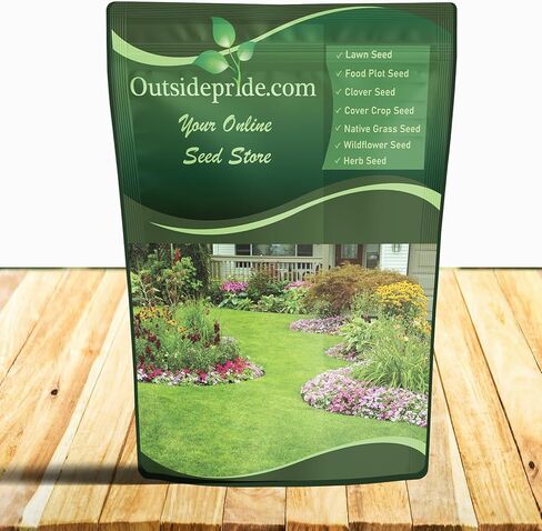 بذور البرسيم اللادينو البيضاء المعمرة من Outsidepride - 5 رطل. بذور البرسيم السائبة المطلية بالنيترو، مثالية للمراعي والأعلاف وقطع الطعام والغطاء الأرضي للحياة البرية للرعي المستمر والدوراني in Kuwait
