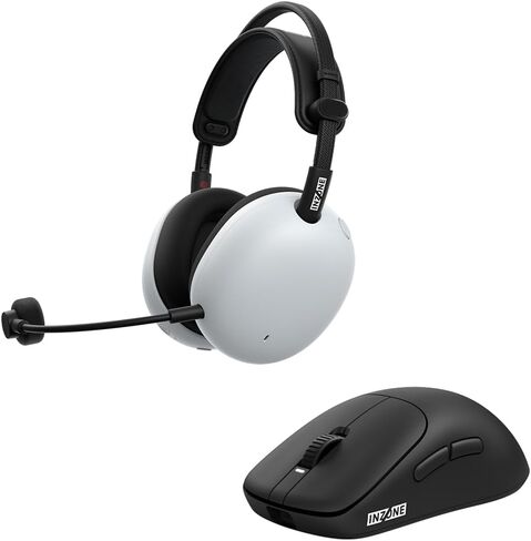 Sony INZONE H9 II Wireless Noise Canceling Gaming Headset (Black) + Gaming Keyboard in Saudi Arabia