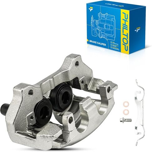 PHILTOP Brake Caliper Front Compatible with 1998-2004 Nissan Frontier, 1995-1997 Nissan Pickup, 1992-1994 Nissan D21, 19-B1672, 19-B1673 in Saudi Arabia