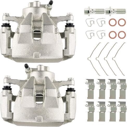 PHILTOP Brake Caliper Front Compatible with 1998-2004 Nissan Frontier, 1995-1997 Nissan Pickup, 1992-1994 Nissan D21, 19-B1672, 19-B1673 in Saudi Arabia