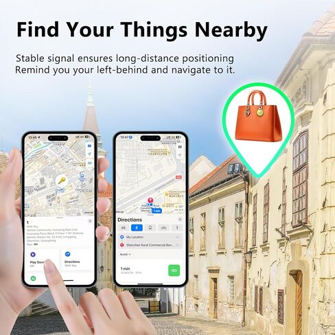 علامات تعقب الهواء - حزمة واحدة: تطبيق (iOS فقط)، Find My (iOS) - أسود in Saudi Arabia