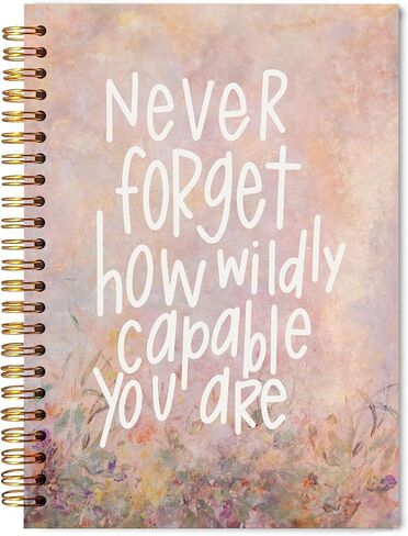 Welshower Frog Notivational Notebook Notebook Journal ، دفتر ملاحظات ملهمة للنساء ، شنق هناك مجلة إيجابية ضفدع مضحكة ، هدايا التأكيد الإيجابية ، 5.5 × 8.3 بوصة in Kuwait