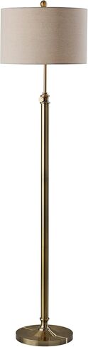 Simplee Adesso Barton Floor Lamp ، النحاس العتيقة in Kuwait