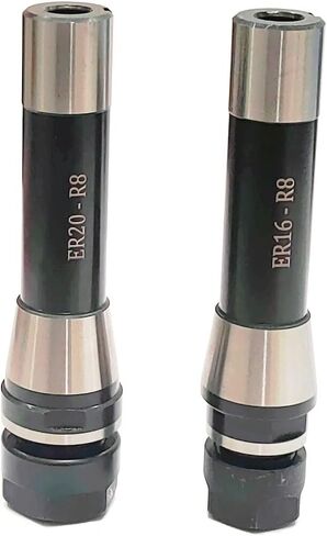 R8 shank to ER collet chuck adapter for milling machine (ER20) in Saudi Arabia