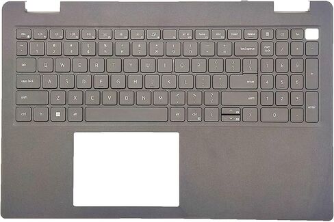 Jxjslp New Upper Case Palmrest Backlit Keyboard Assembly Replacement for DELL Latitude 3520 E3520 Series Laptop Top Cover US Layout DJP76 0DJP76 Black in Saudi Arabia