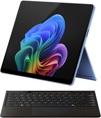 تابلت Microsoft Surface Pro 9 مقاس 13 بوصة يعمل باللمس، Intel i7، 16 جيجابايت/256 جيجابايت، لوحة مفاتيح ميكانيكية Surface Pro Signature من Platinum Bundle، أسود وحزمة حماية محسنة CPS لمدة عام واحد in Kuwait