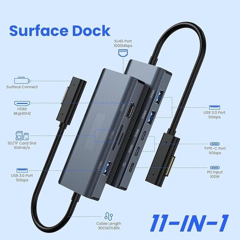 كابل شحن USB C متعدد 4 في 1، شاحن سريع 60 وات ونقل البيانات، سلك شاحن لوحة الهاتف مع Lightning/Type C/USB A لهاتف Apple Phone 16/15/14، MacBook، Samsung - 6FT/1.8M in Kuwait