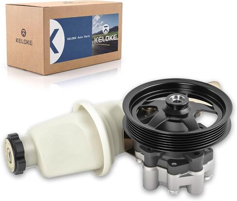 KELOKE Power Steering Pump with Pulley, Compatible with Toyota 4Runner 2003-2009 V6 4.0L, FJ Cruiser 2007-2009 V6 4.0L, Sienna 2007-2010 V6 3.5L, Tundra 2005-2006 V6 4.0L, Replace# 21-5363 44310-0C050 in Saudi Arabia