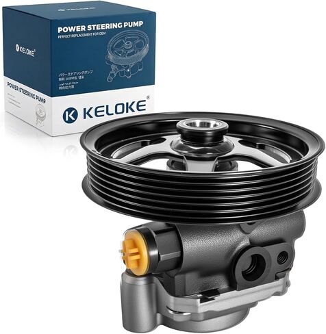 KELOKE Power Steering Pump with Pulley, Compatible with Toyota 4Runner 2003-2009 V6 4.0L, FJ Cruiser 2007-2009 V6 4.0L, Sienna 2007-2010 V6 3.5L, Tundra 2005-2006 V6 4.0L, Replace# 21-5363 44310-0C050 in Saudi Arabia