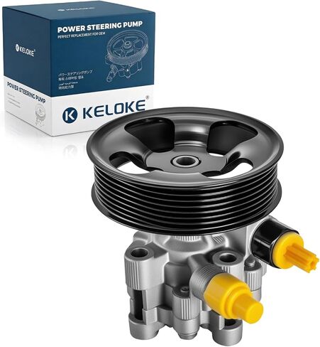 مضخة توجيه كهربائية مع بكرة، متوافقة مع Toyota 4Runner 2003-2009 V6 4.0L، FJ Cruiser 2007-2009 V6 4.0L، Sienna 2007-2010 V6 3.5L، Tundra 2005-2006 V6 4.0L، استبدال # 21-5363 44310-0C050 in Kuwait