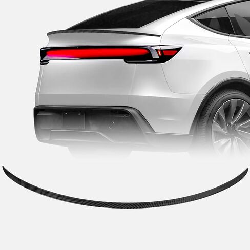 Rear Spoiler Fit for 2025 2026 Tesla Model Y Juniper(Standard, Premium, and Performance), ABS OEM Style Tail Trunk Lip Wing Sporty Appearance Accessories Glossy Black in Saudi Arabia