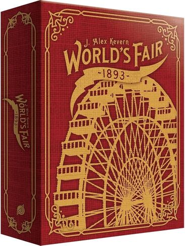 Renegade Game Studios World Fair 1893 [Amazon Exclusive] ، لعبة الإستراتيجية المتوسطة ، تعمل كمنظم عادلة ، وزيادة التأثير والحصول على المعارض الكبرى - أفضل سمعة فوز in Saudi Arabia