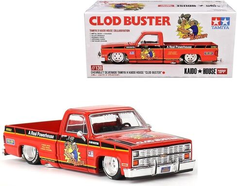 1:64 Diecast Model Car متوافق مع Chevy Silverado Kaido HKS V1 Limited Edition بواسطة Kaido House X Mini GT KHMG174 in Kuwait
