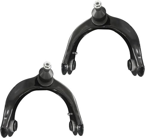 Detroit Axle - Front Upper Control Arm w/Ball Joint for Jeep Grand Cherokee Dodge Durango 2011 2012 2013 2014 2015, 2 Non-Adjustable Upper Control Arms & Ball Joints Assemblies, Replacement Pair Set in Saudi Arabia