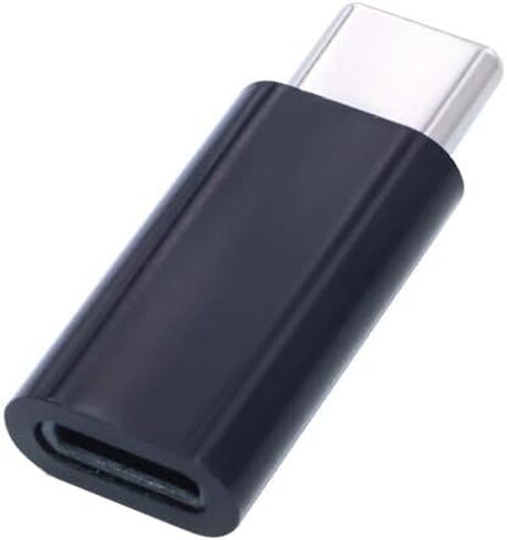 قطعتان، لمحول Lightning Female إلى USB C Male، ينطبق فقط على الشحن ونقل البيانات، أبيض in Saudi Arabia