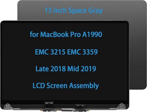 13" Screen Replacement for MacBook Air M1 2020 A2337 EMC 3598 Display Full LCD Screen Complete Full Top Assembly Kit 661-16806 (Space Gray) in Saudi Arabia