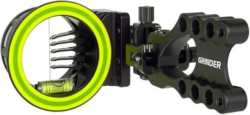 Spot Hogg Grinder MRT with Micro Adjust | 5 Pin Bow Sight | Right/Left Handed | Pin Size .01/.019/.029 | Made in The USA in Saudi Arabia