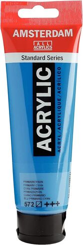 Amsterdam Standard Series Tube Acrylic Tube 120ml Cyan 572 (17095722) in Saudi Arabia
